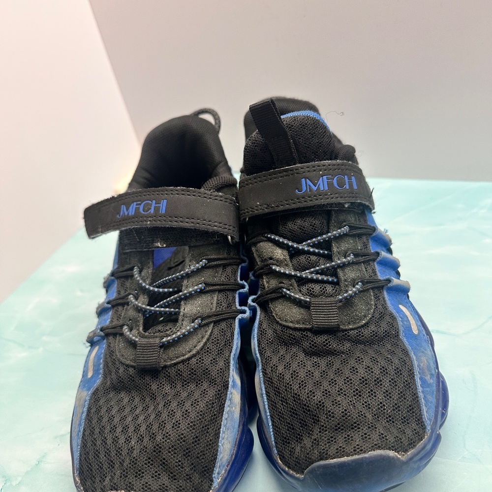 Kids Shoes - Black and Blue